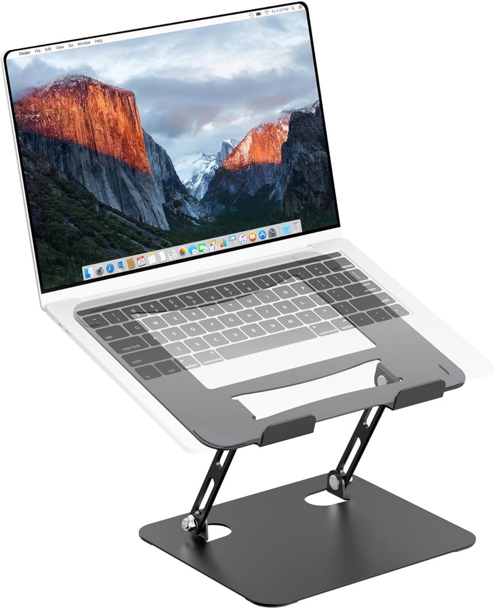 Laptop Standaard Verstelbaar - Opvouwbaar - Verhoger - Laptop standaard