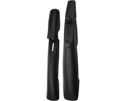 Fiets spatbordset - MTB spatlappen - Bescherming tegen modder - Universeel verstelbaar - 29 inch - Zwart