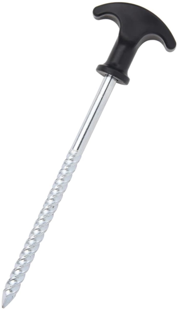 vidaXL - Tentharingen - 12 - st - Ø7 - mm - 17 - cm - gegalvaniseerd - staal van Merkloos — afbeelding 2