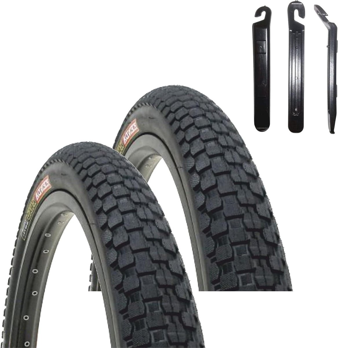 Fietsband - Fietsmantel Binnenband - BMX Fietsen - Stevig Profiel - 24 x 2.30 inch - Zwart