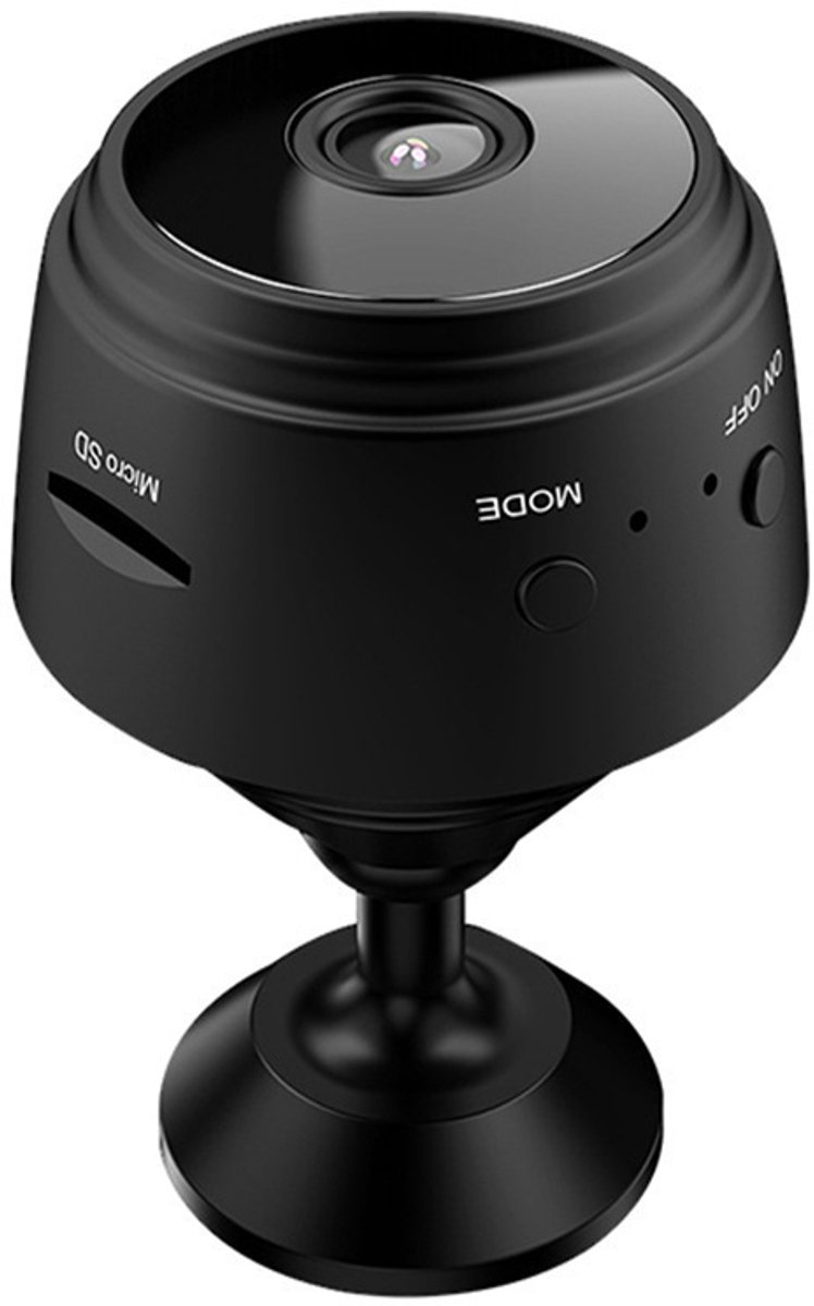 Camera - Magnetische mini-camera - Verborgen camera - 1080p HD - Draadloze magnetische camera - 360° beveiligingscamera - Draagbaar - Babyfooncamera - Met nachtzicht, geschikt voor binnen- en buitengebruik (1 stuk)