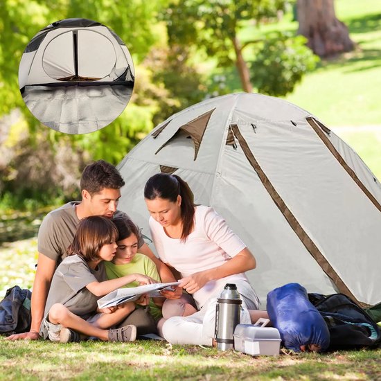 Bresht Tent - Kampeertent - Slaaptent - Tenten - Camping tent - Waterdicht - Insectenwerend - 2 Personen - 210 x 150 x 115 cm — afbeelding 2