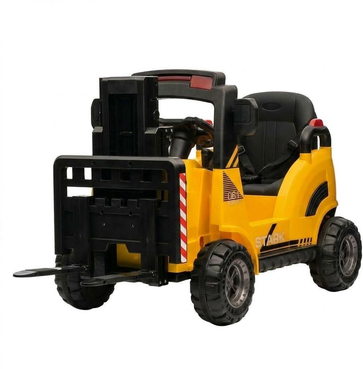 Danky Heftruck - Elektrische Heftruck 12V - Geel - Hefvorken & Pallet - Afstandsbediening - Muziek & USB - Vanaf 3j