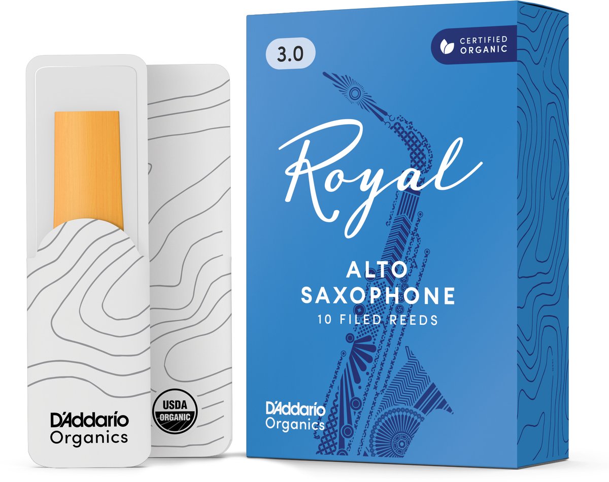 Royal By D'Addario RJB1025 Alt saxofoon rieten 10 stuks sterkte 2,5