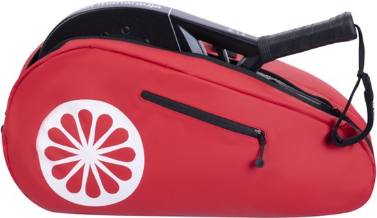 The Indian Maharadja PLR Racketbag - Padeltas voor 2 Padelrackets - Rood/Wit The Indian Maharadja PLR Racketbag - Padeltas voor 2 Padelrackets - Rood/Wit
