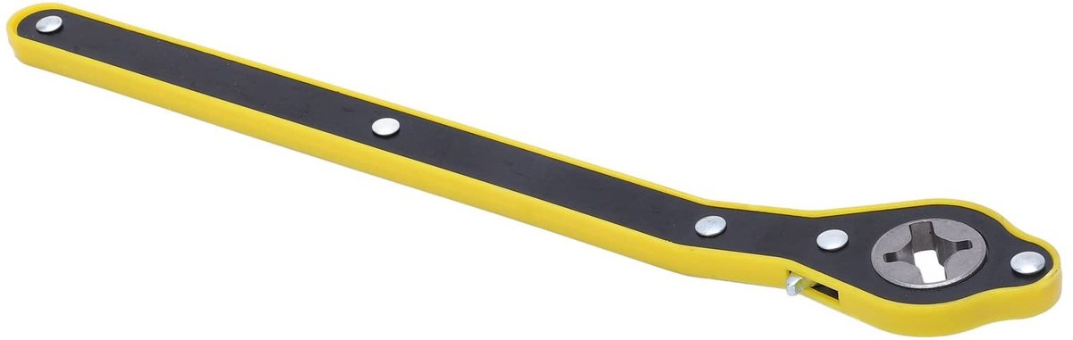 Dailygoods- Ratelsleutel Met Lange Handgreep - Ratelsleutelset - Carbon Staal - Geschikt Voor Voertuigen Tot 2 Ton - Voorbanden Reparatie - Eenvoudige Draairichting Verandering - Wielmoersleutel