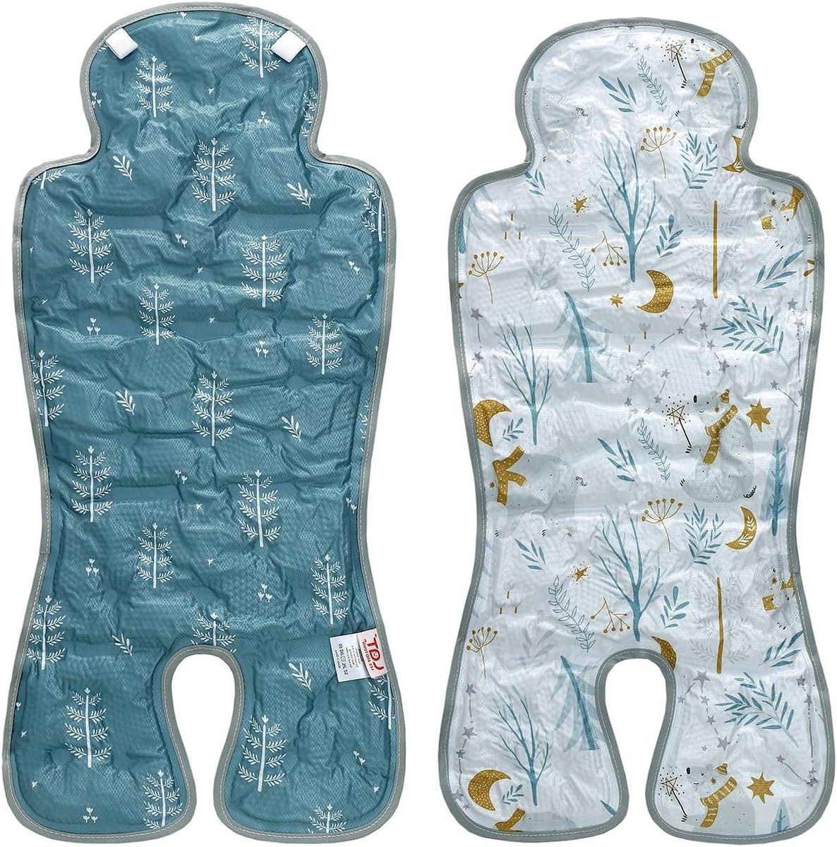 Kinderwagen Inzet - Zitje Baby - Comfortabel Reizen - Universele Pasvorm - Standaard Maat - Grijs