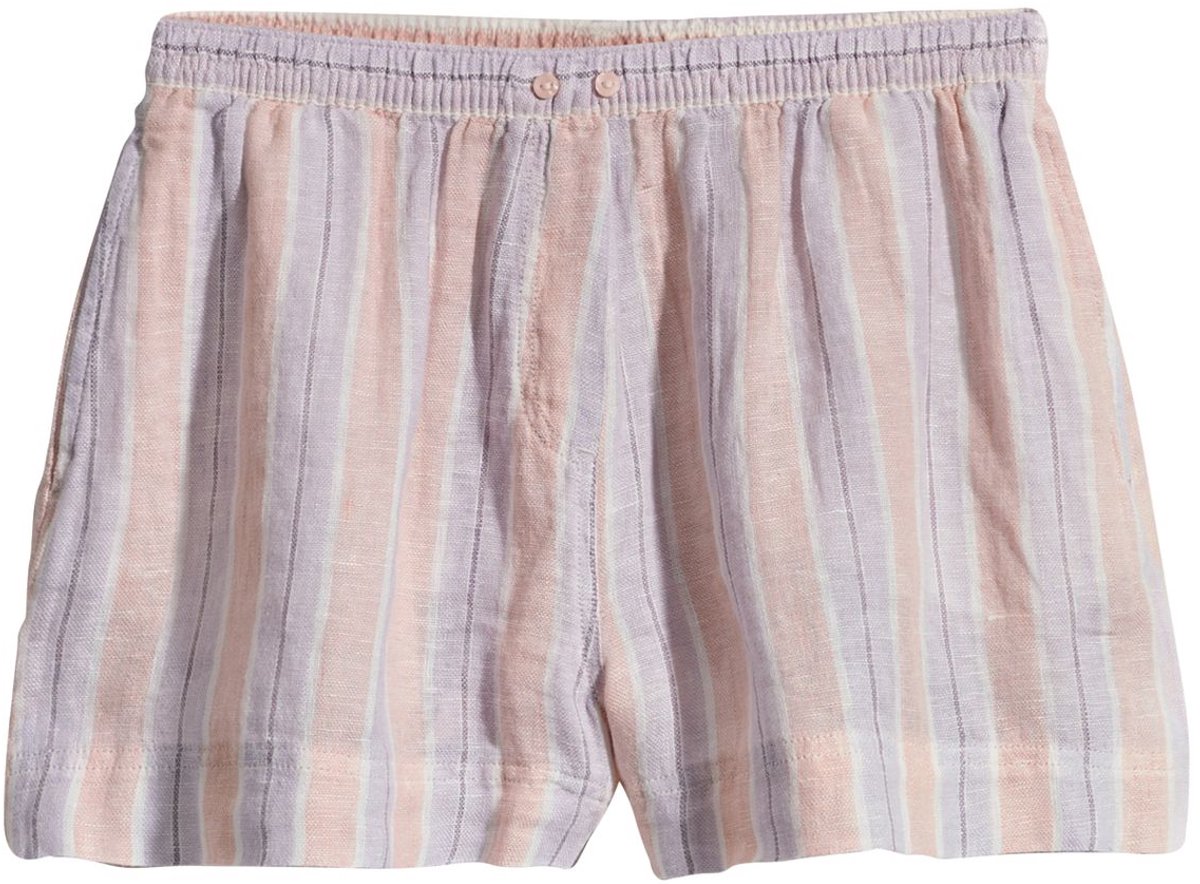 Next - Dames - Linnen short - Roze