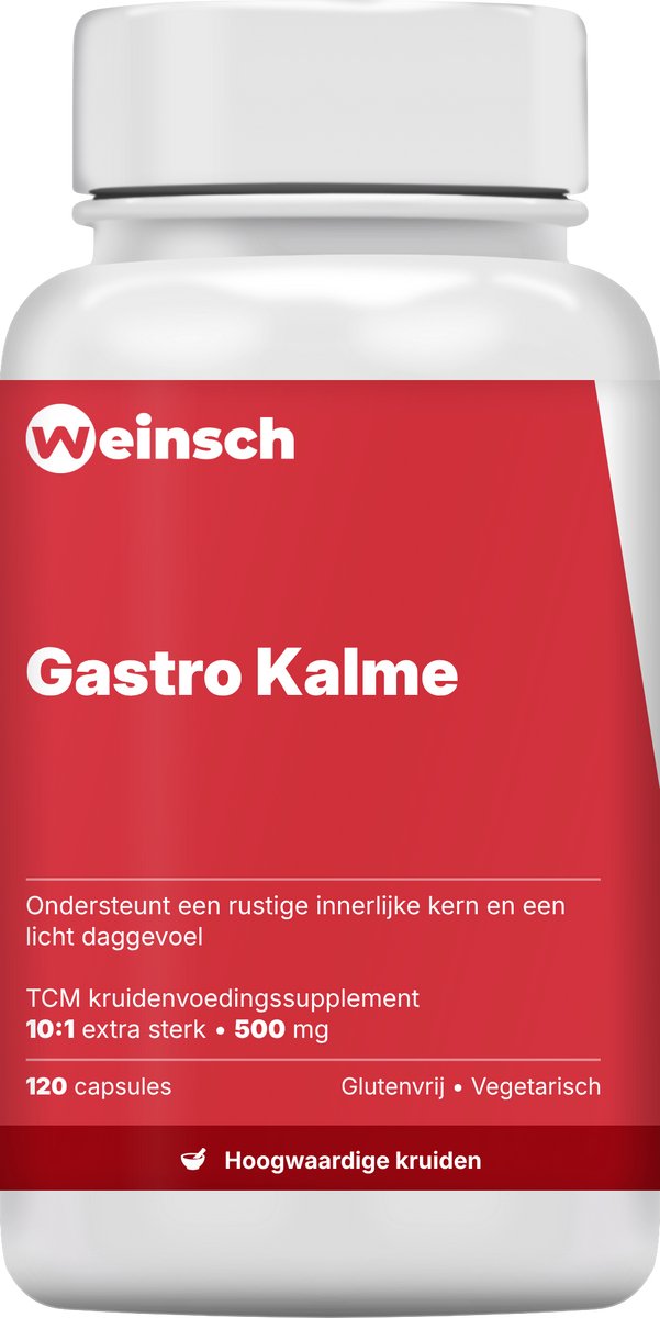 Weinsch Gastro Kalme (Ban Xia Xie Xin Pian) | 10:1 extra sterk | 500mg | 120