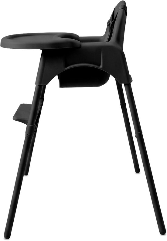 LUVION® Essential 2-in-1 Kinderstoel - Groeit mee van baby tot peuter - Zwart van Luvion — afbeelding 2