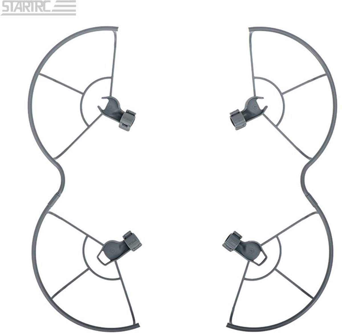 StartRC DJI Mini 5 Pro - Propeller Guard - Propellerbeschermers - Drone Beschermers - Grijs - 4-Delig