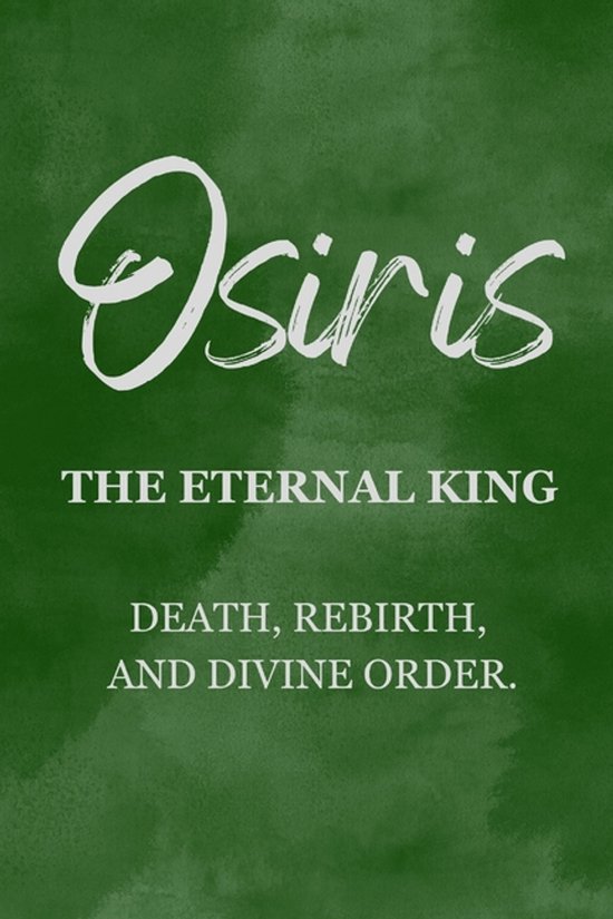 Gods & Archetypes of the Sacred Masculine Book- Osiris - cover