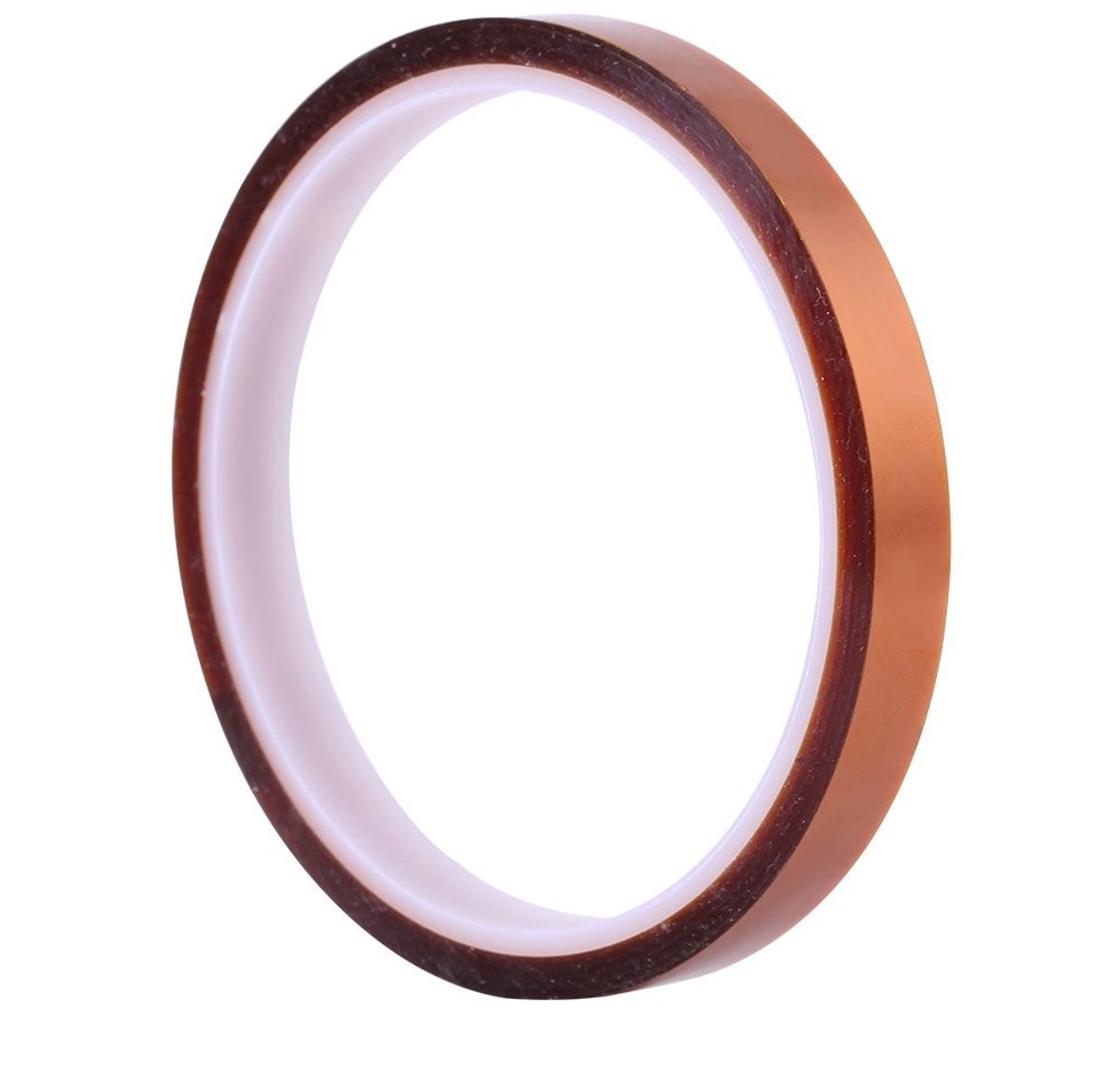 SMOAKEZ - Hittebestendige Isolatietape - Zelfklevend - 10 mm x 30 m - Perfect voor Elektronica - Geschikt voor printplaten