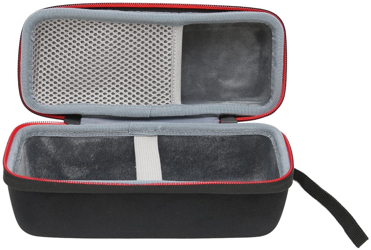 SOUQONE - Bluetooth-luidsprekerhoes - Waterdicht - Schokbestendig - Harde Reiskoffer - Draagriem - Mesh Binnenvak - Geschikt voor 5 en 6