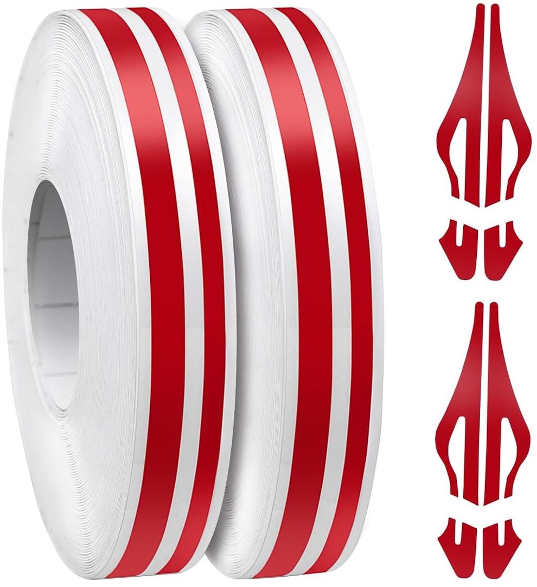 Dailygoods- Krijtstreeptape 1,2 cm - Duurzaam - UV-bestendig - Hoge