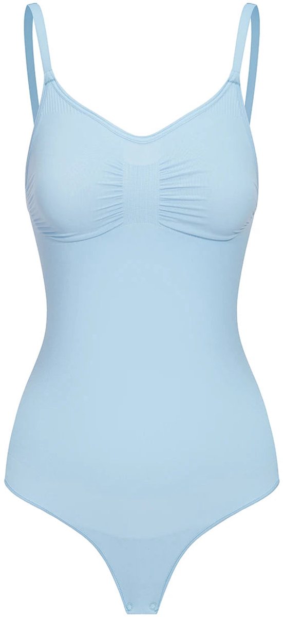 cfab by creamy fabrics Creamy Fabrics - Bodysuit Sculpting Shapewear Met String - Ademend - Anti-Zweet - Ultra Zacht - Maximaal Comfort - Sculptend - Verfijnde Pasvorm -