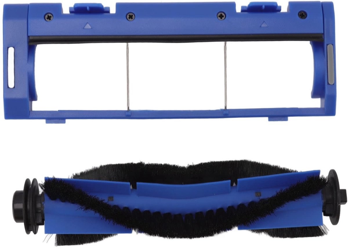 Dailygoods- Vervangingsset Hoofdborstel voor BG600 - Rolborstel - Beschermkap - Zijborstel - Stofzuiger Borstel - Compatibel met Bagotte - Stofzuigerborstel
