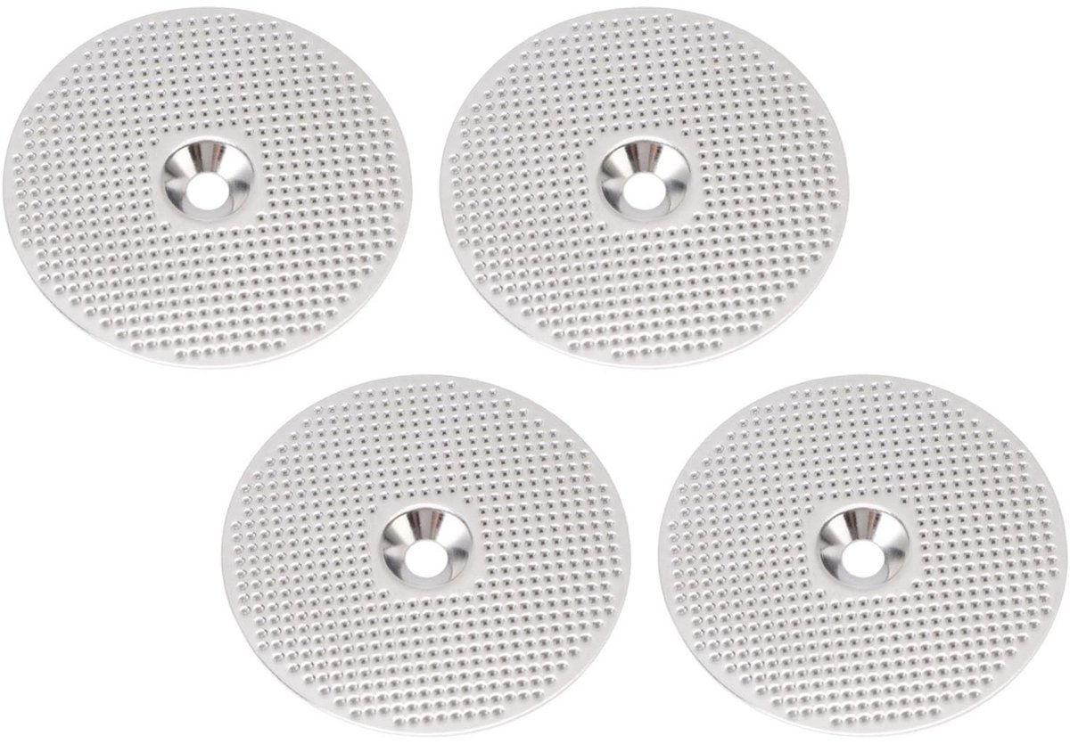 Dailygoods- Koffiefilterplaat 52 Mm - Duurzaam/Roestvrij Staal - Fijne Filtratie - Slijtvast - Universele Specificaties - Geschikt voor Thuisgebruik - Koffiefilter