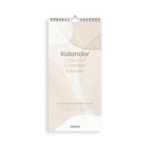 Fabrikten Verjaardagskalender Sabbia - 14 x 29,7 cm - Japandi