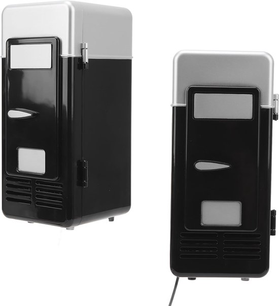 Allecto - Draagbare Mini Koelkast - USB Oplaadbare Koeler - Ideaal voor Slaapkamers - Compact en Handzaam - Voor Studenten - Mini Koelkast - Ener — afbeelding 5