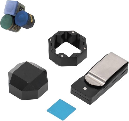 Aluminium Magnetische Krijt Houder voor Biljart, 2 Laags en Stil, Ideaal Biljart Accessoire voor Spelers — afbeelding 3