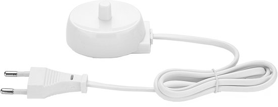 De oplader Geschikt voor de elektrische tandenborstel is Geschikt voor de Braun Oral-B modellen D17, D10, D12, D16, D20, 8900, D36 en P2000OC18. van Merkloos — afbeelding 2