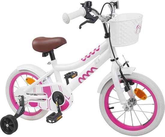 vidaXL - Kinderfiets - 16 - Inch - voor - 4-6 - jaar - oud - Wit van VidaXL — afbeelding 3