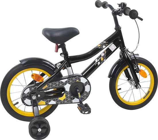 vidaXL - Kinderfiets - 14 - Inch - voor - 3-5 - jaar - oud - Zwart van VidaXL — afbeelding 5