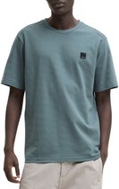 Jack & Jones Puffer Crew Neck SS Structured Shirt Heren - Maat M