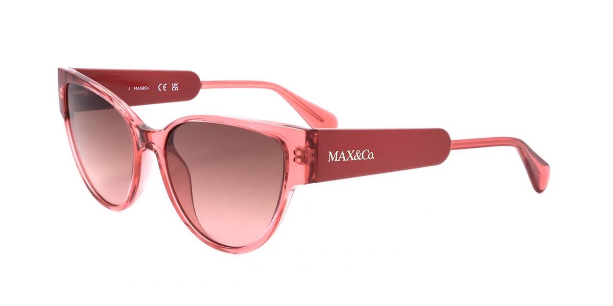 Max&co. MO0053 Shiny red 54/17/140 WOMAN Zonnebrillen