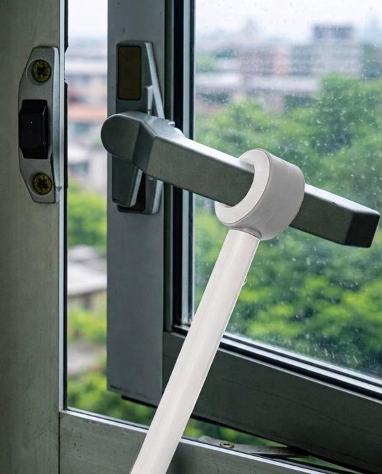 Verstelbare Raamhandgreep met Telecopische Stang voor Zware Gordijnen en Dakramen - Ideaal voor het Openen van Raamdecoratie en Blinds — afbeelding 5