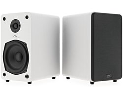 AVCOM Active Bookshelf Speaker Pair, White