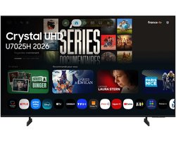 Samsung 75 inch U7025H 4K Crystal UHD Smart TV (2026) – TU75U7025HUXXC