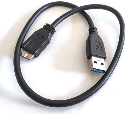 Oneay Draagbare harde schijfkabel met MicroUSB 3.0 B-interface, geschikt voor externe harde schijven van 2,5 inch met een capaciteit van 4 TB of minder, voor snelle lees- en overdrachtssnelheden. van Merkloos — afbeelding 5
