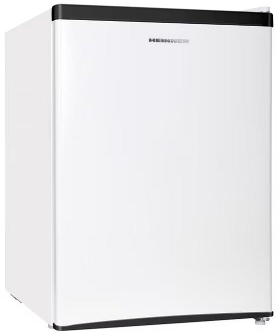 Heinner HMB-M66E++ Minibar Koelkast 66L, Compact, Stil, Energieklasse E, Mechanische Thermostaat, Omkeerbare Deur, Wit