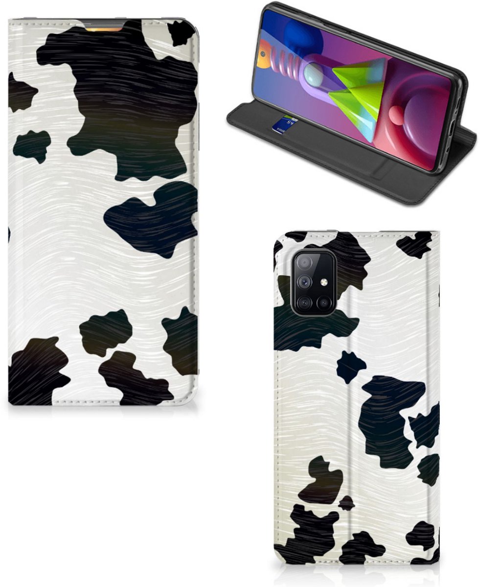 Samsung Galaxy M51 Hoesje maken Koeienvlekken