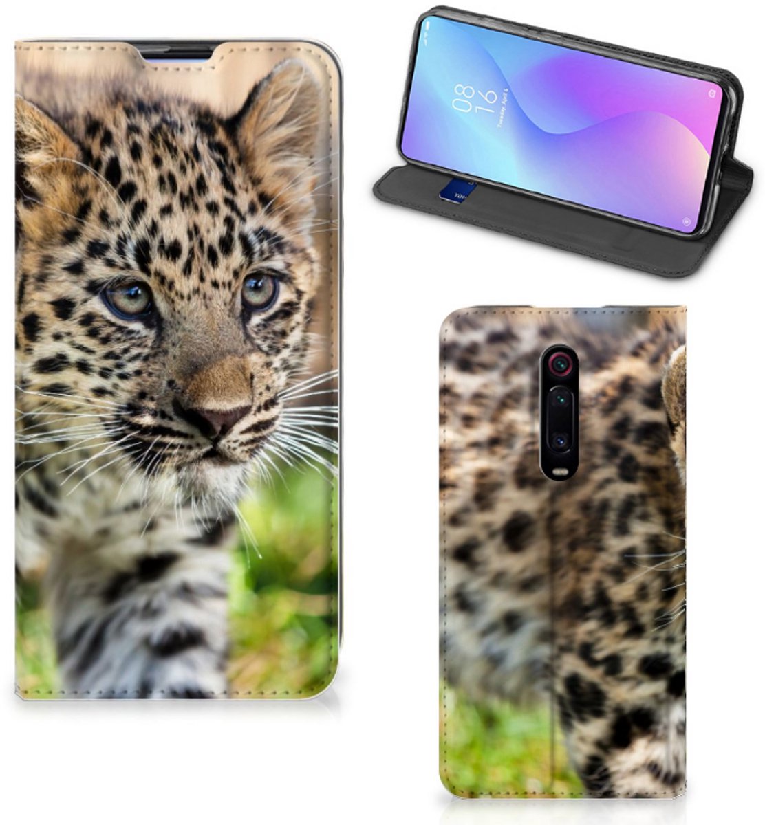 Xiaomi Mi 9T Pro Hoesje maken Baby Luipaard