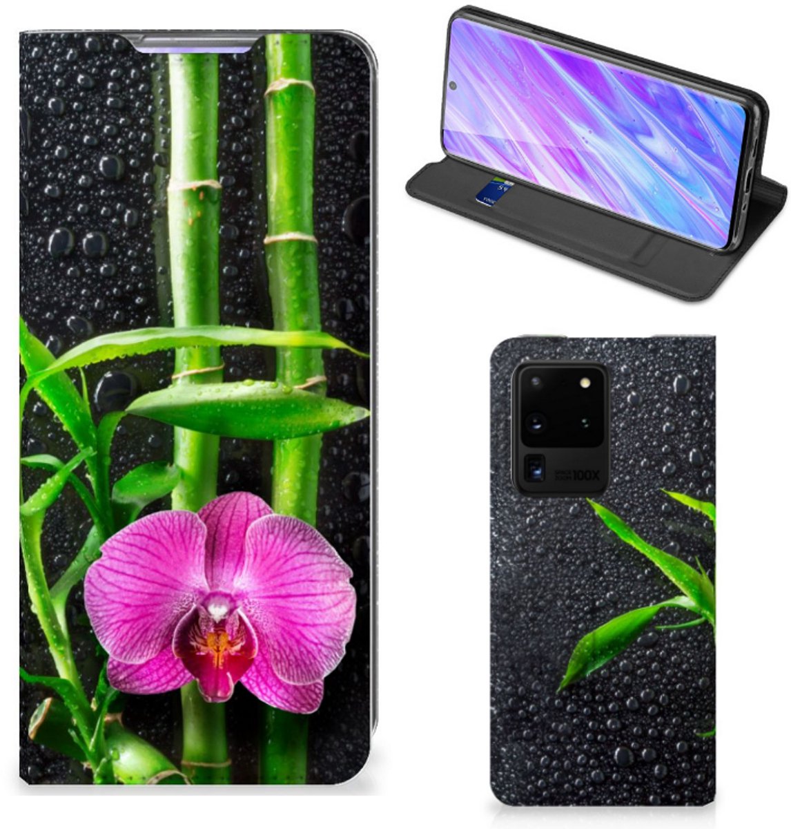 Samsung Galaxy S20 Ultra Smart Cover Orchidee
