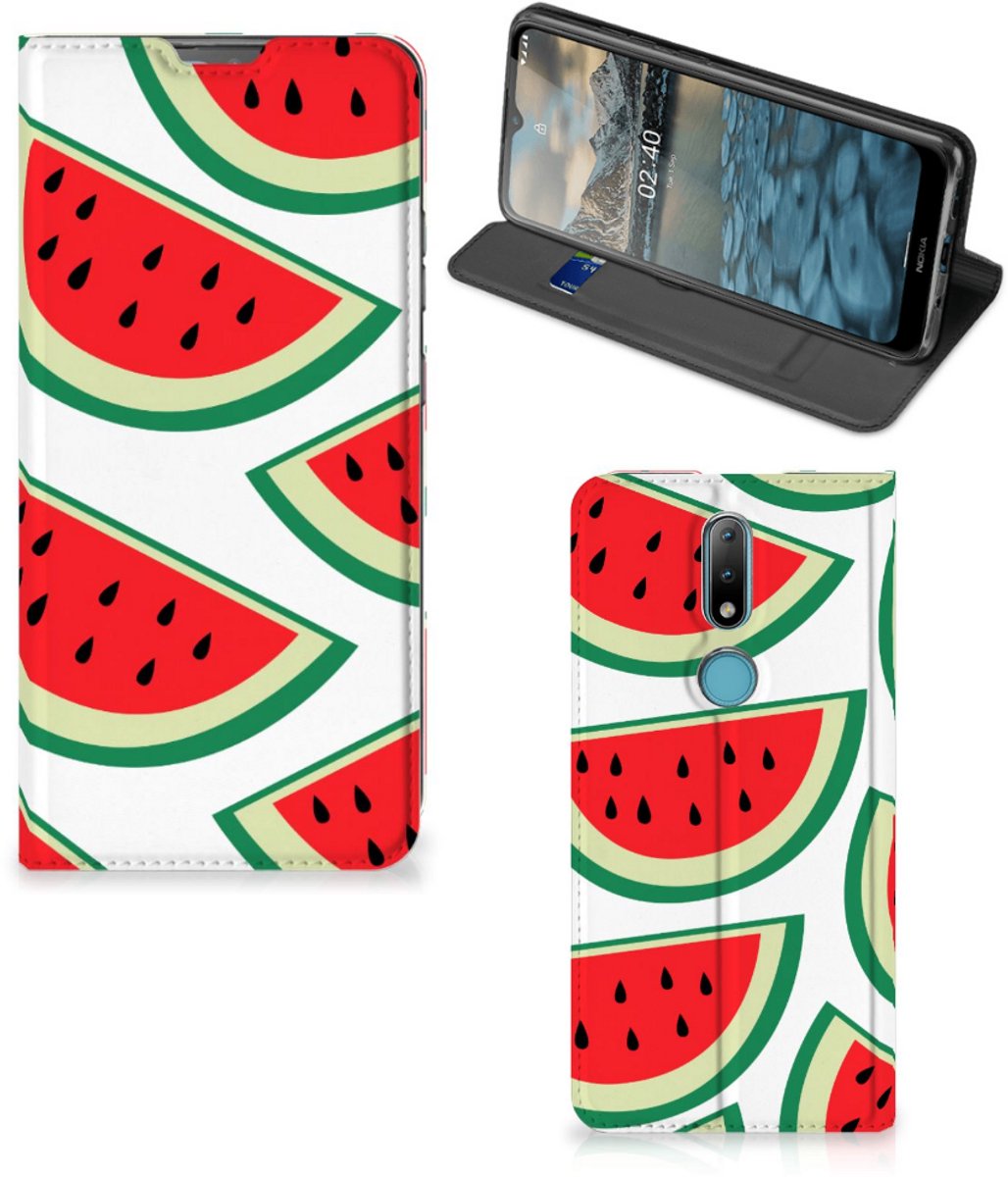 Nokia 2.4 Flip Style Cover Watermelons