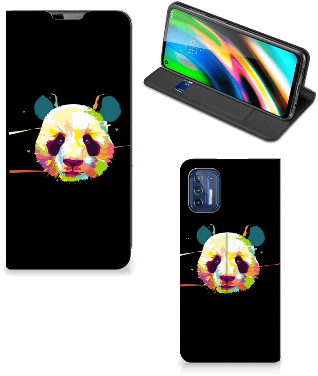 Motorola Moto G9 Plus Magnet Case Panda Color