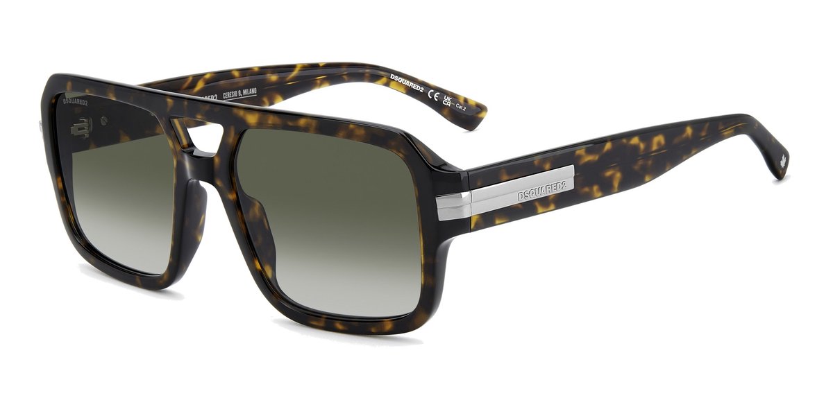 Dsquared2 D2 0197/S Havana 57/19/145 MAN Zonnebrillen