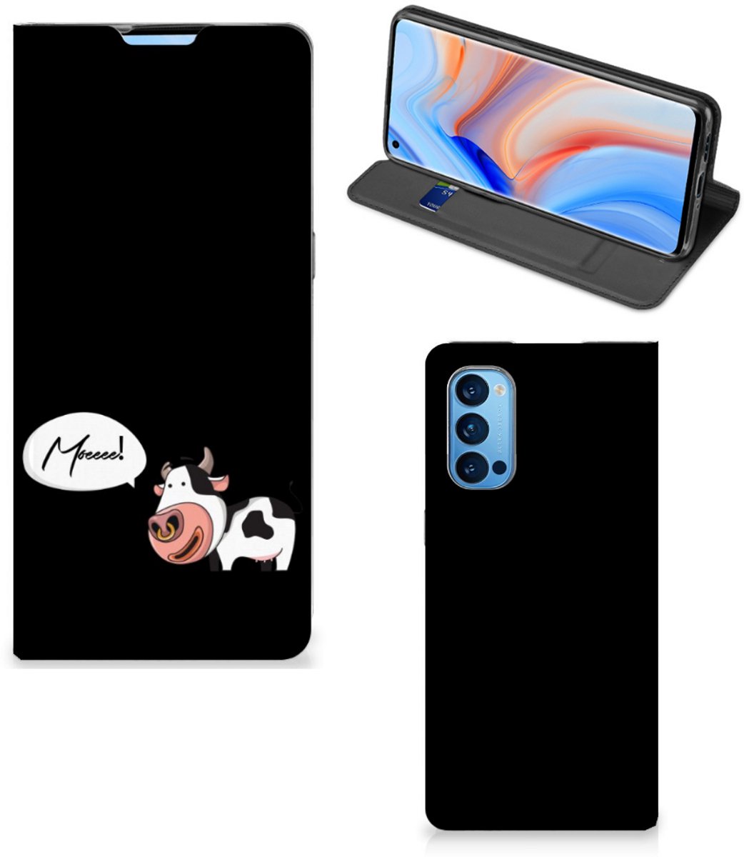 OPPO Reno4 Pro 5G Magnet Case Cow