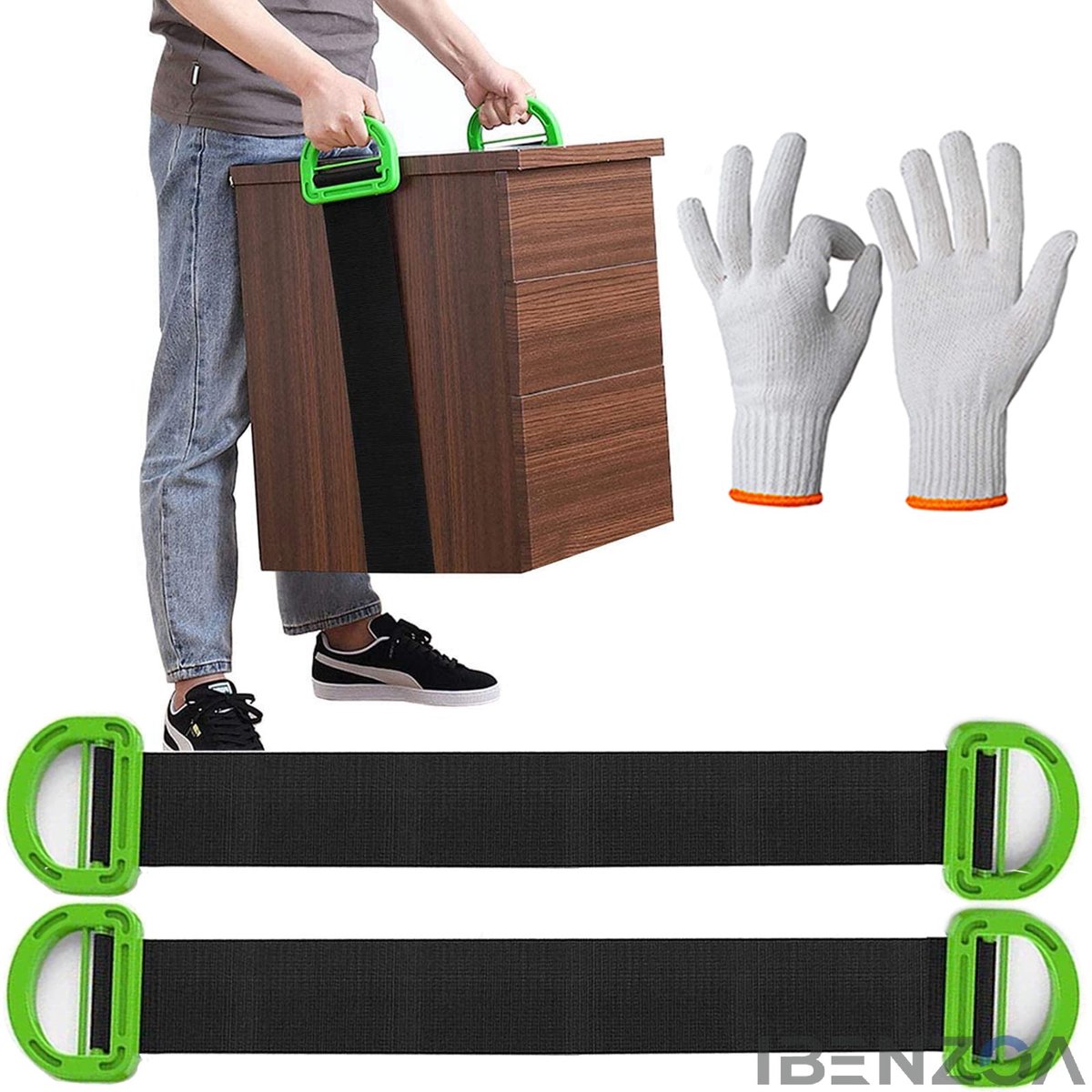 Draagriemen - Zwart - 153 cm - Nylon