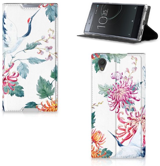 Étui Standcase Sony Xperia L1 Bird Flowers