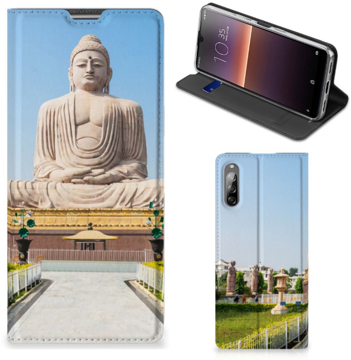 Sony Xperia L4 Book Cover Boeddha