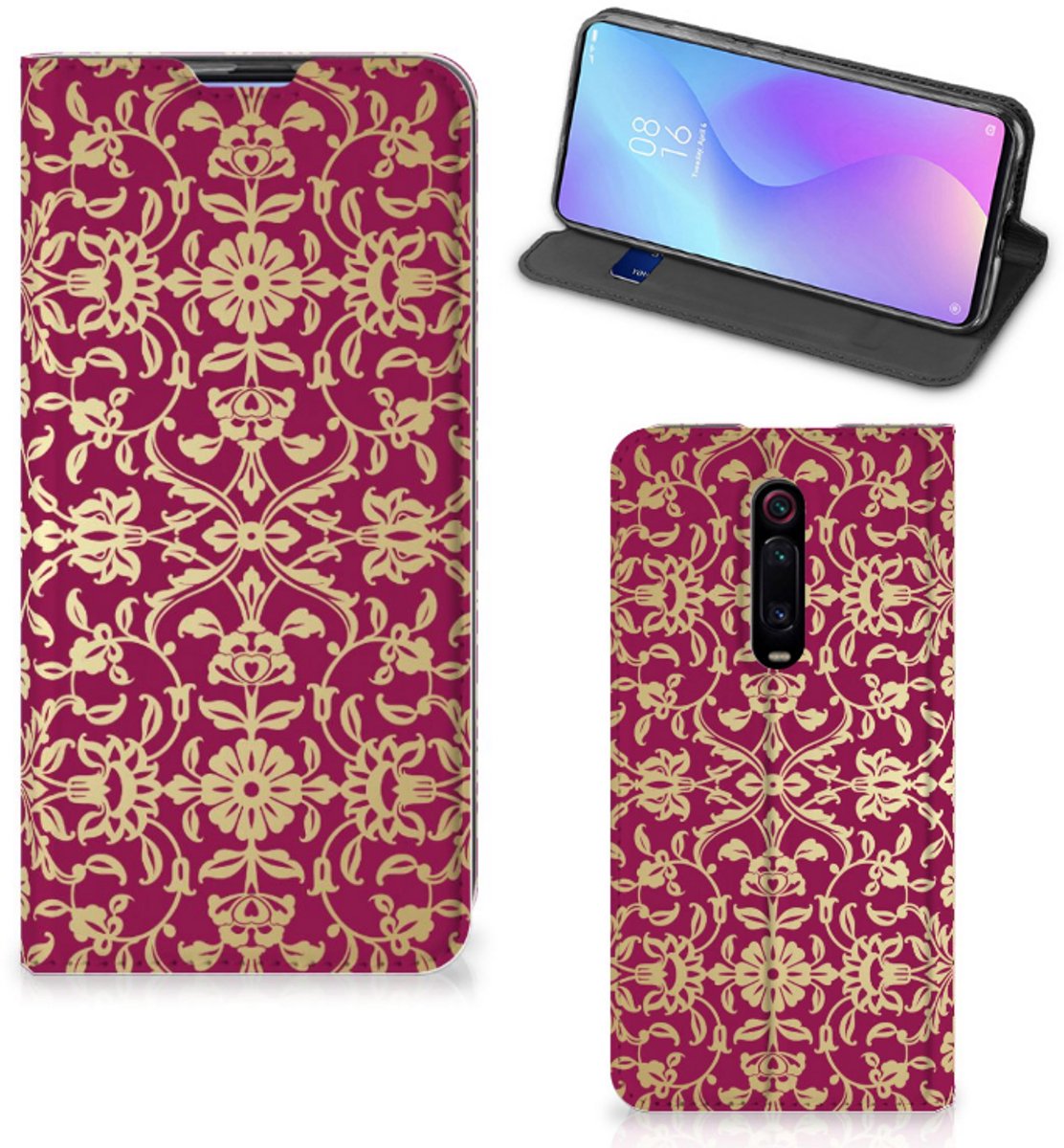 Telefoon Hoesje Xiaomi Mi 9T Pro Barok Pink