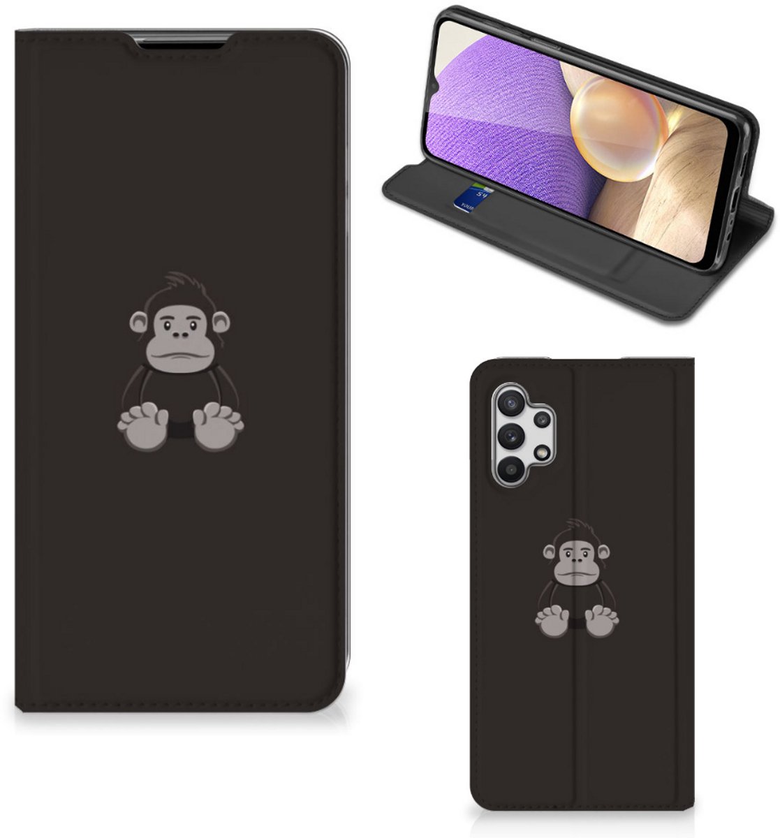 Standcase Hoesje voor Samsung Galaxy A32 5G Magnet Case Gorilla
