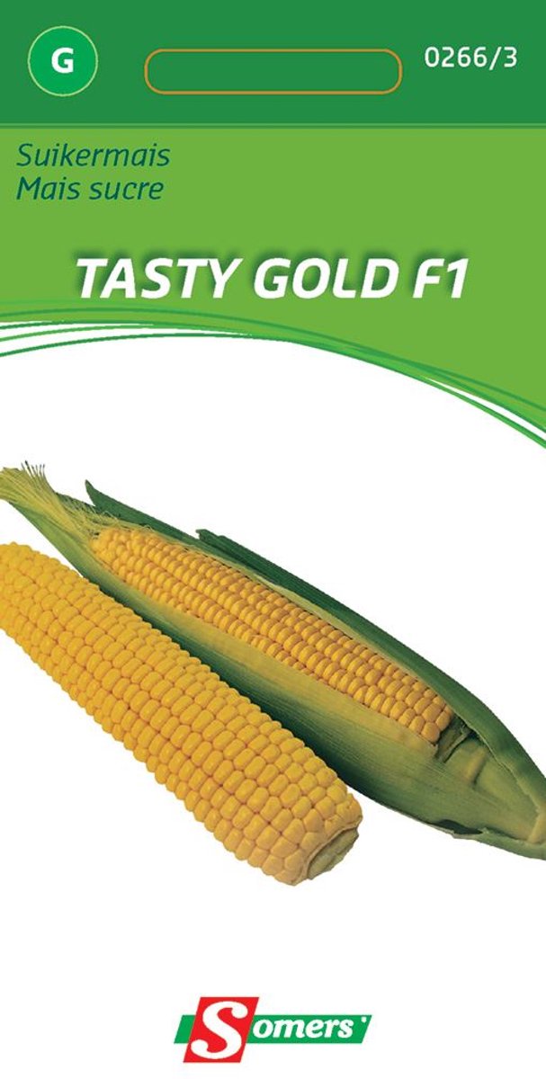 Somers zaden - Suikermais Tasty Gold F1