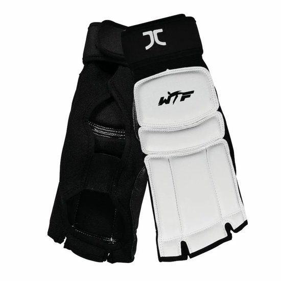 Protège-pieds de taekwondo JCalicu | WT | Blanc | taille S