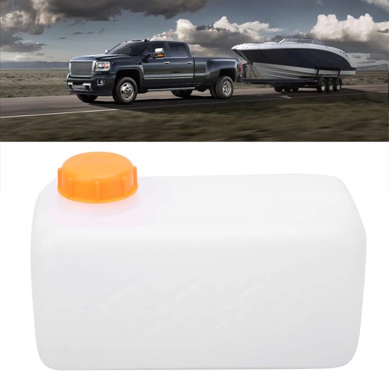 Brandstoftank - Kunststof reservoir - Verwarming Toepassen - Lekvrij Ontwerp - 55 Liter - Oranje — afbeelding 4